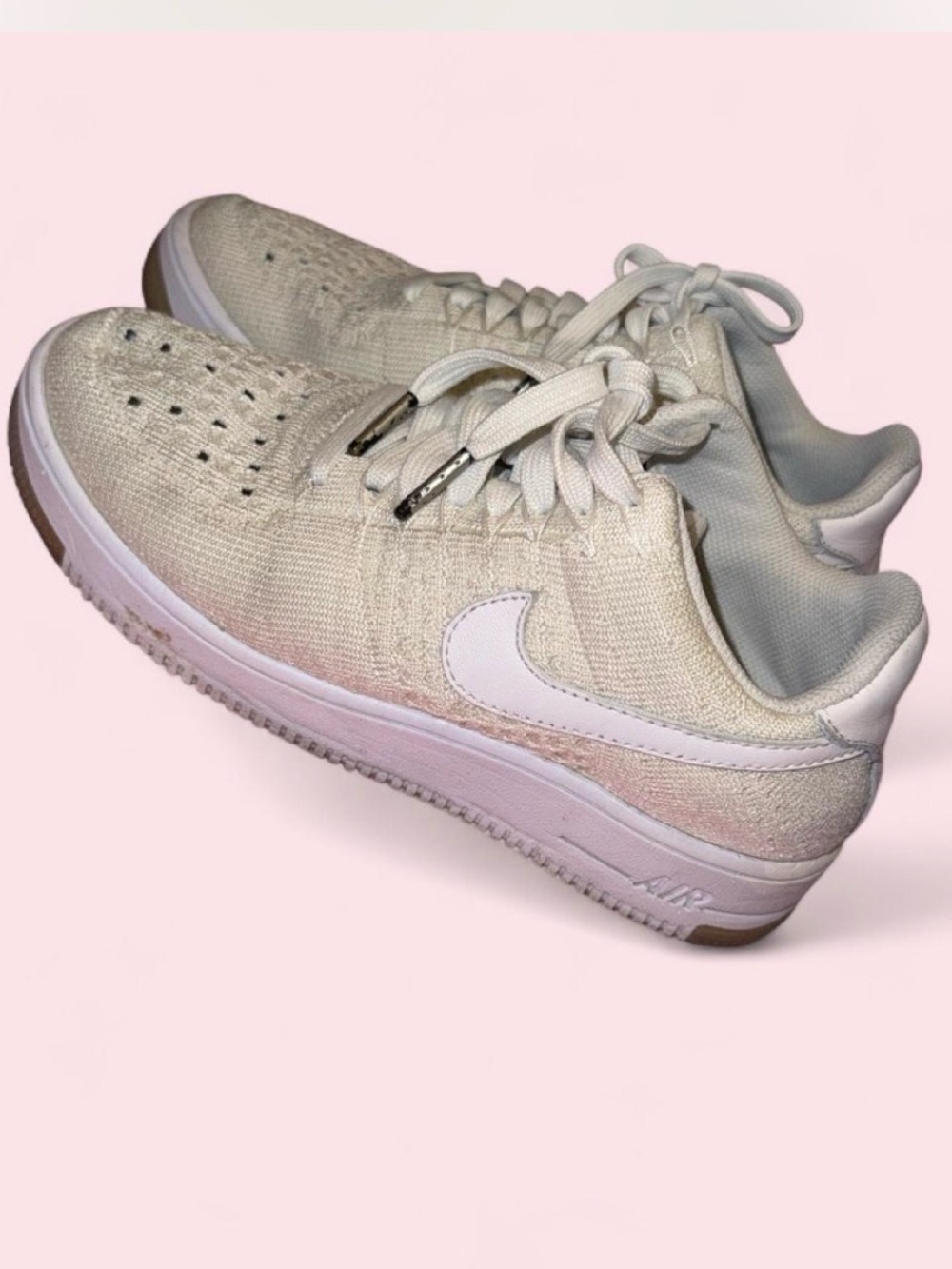 Nike Women's Air Force 1 Low — Cream/White Fashion Sneaker